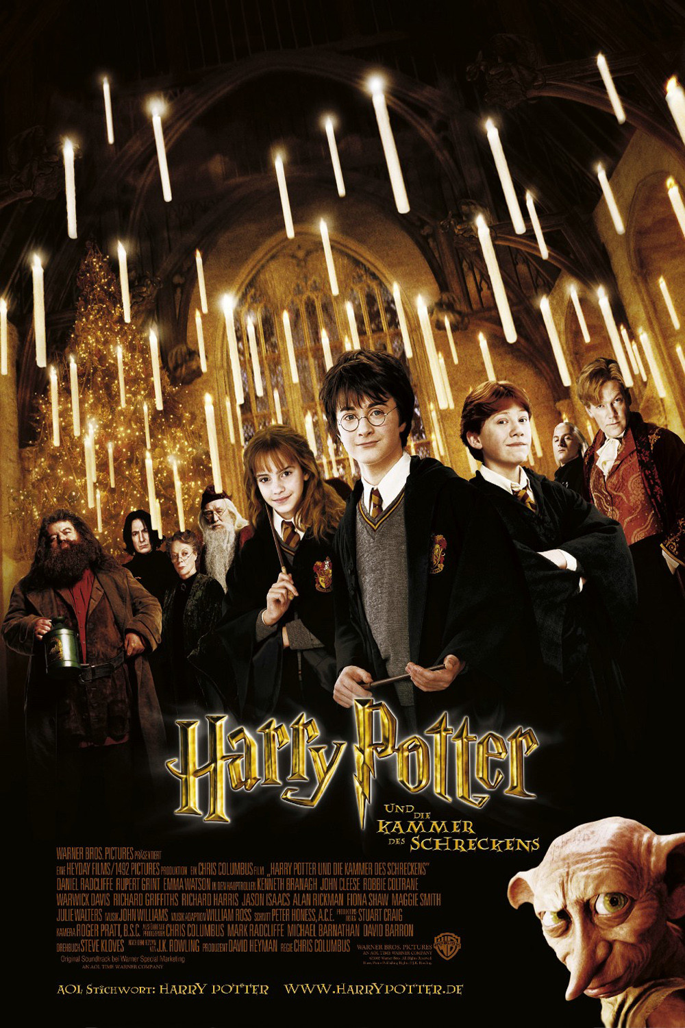 Смотреть кино онлайн Гарри Поттер и тайная комната / Harry Potter and the Chamber of Secrets (2002)